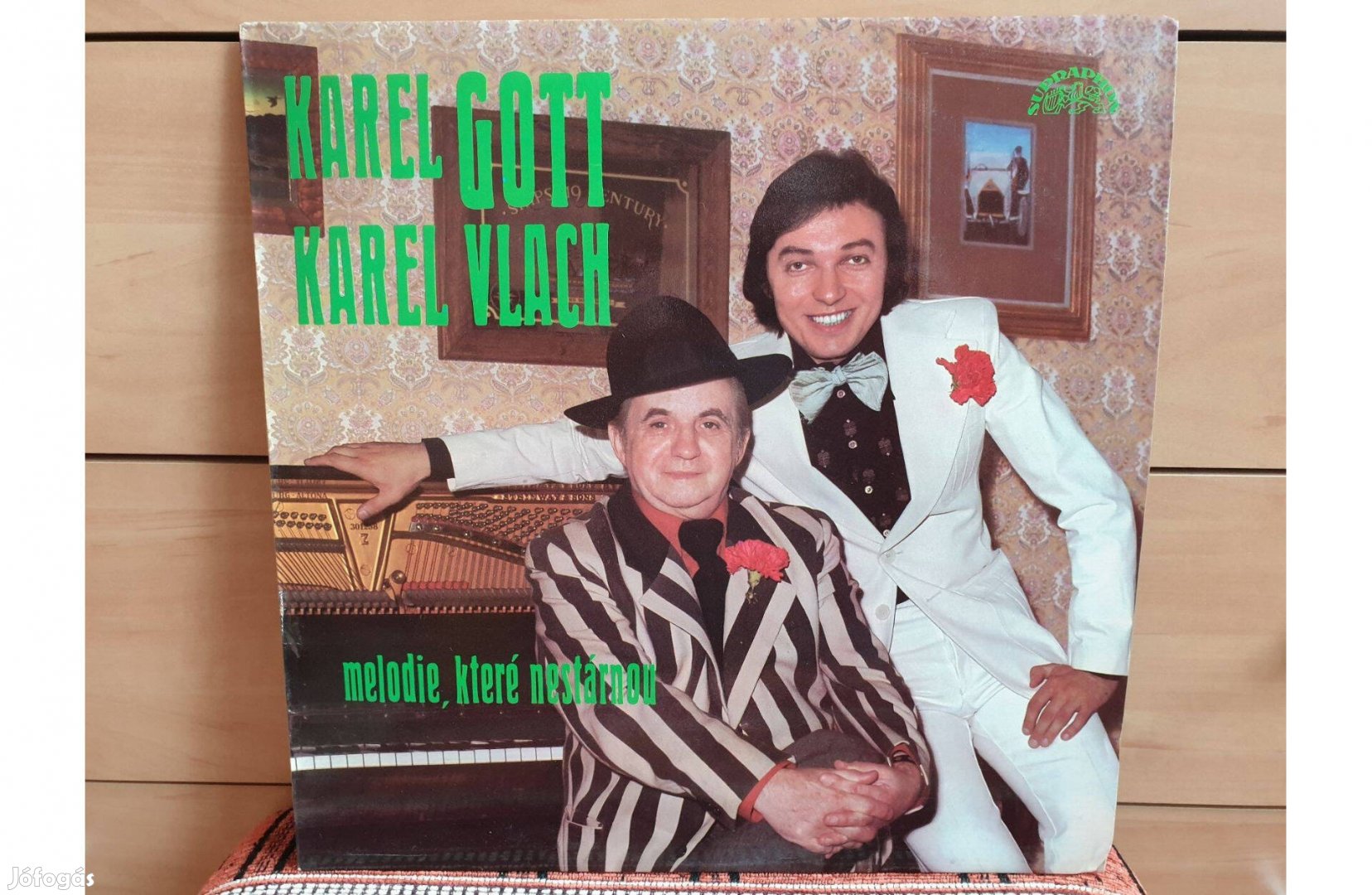 Karel Got & Karel V. - Melodie, které. hanglemez bakelit lemez Vinyl