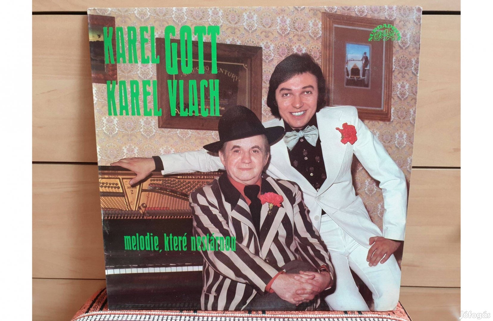 Karel Got & Karel V. - Melodie, které. hanglemez bakelit lemez Vinyl