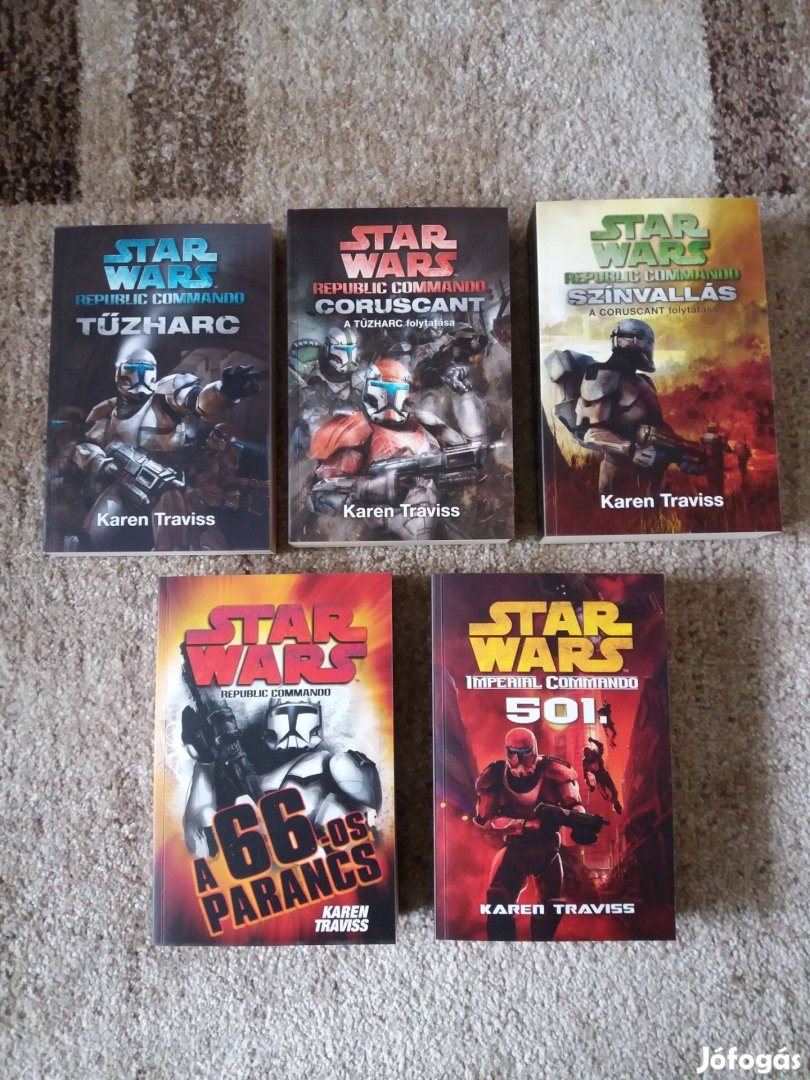Karen Traviss Republic Commando (Star Wars) sorozata