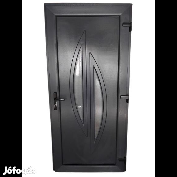 Karen - Műanyag Bejárati Ajtó 98x208 Antracit