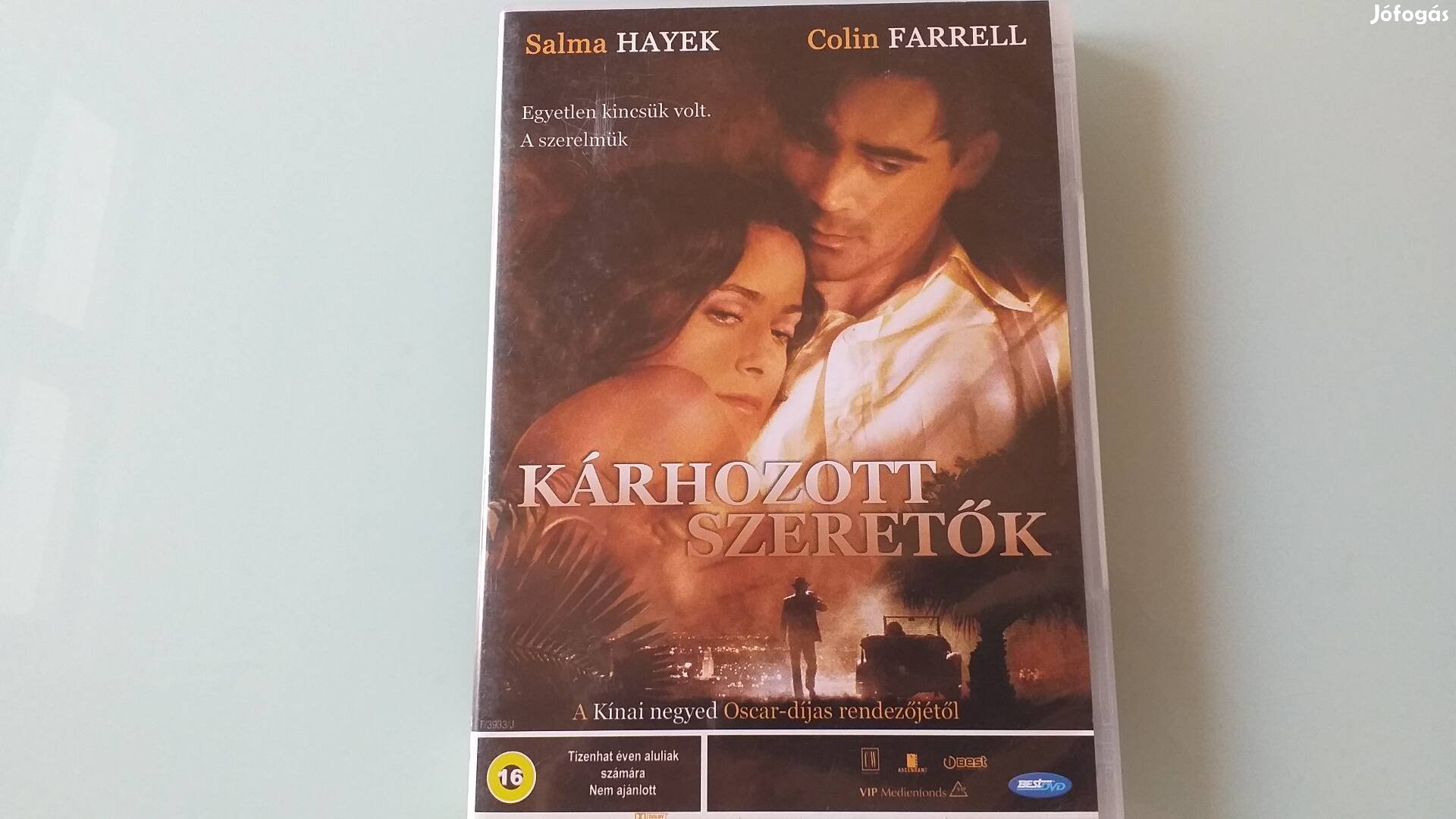 Kárhozott szeretők romantikus DVD-Colin Farrel Salma Hayek