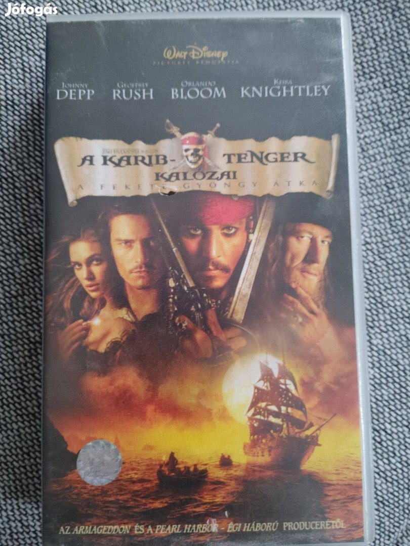 Karib Tenger Kalózai VHS Film