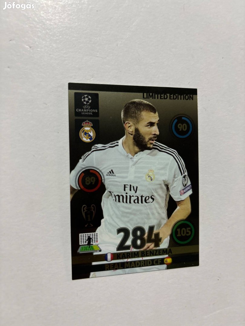 Karim Benzema Limited focis kártya