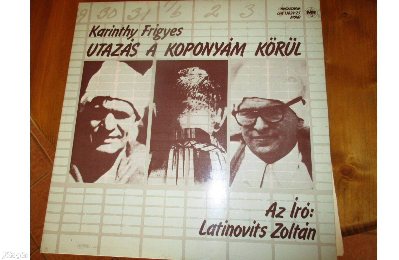 Karinthy Frigyes Utazás a koponyám körül bakelit hanglemez album eladó