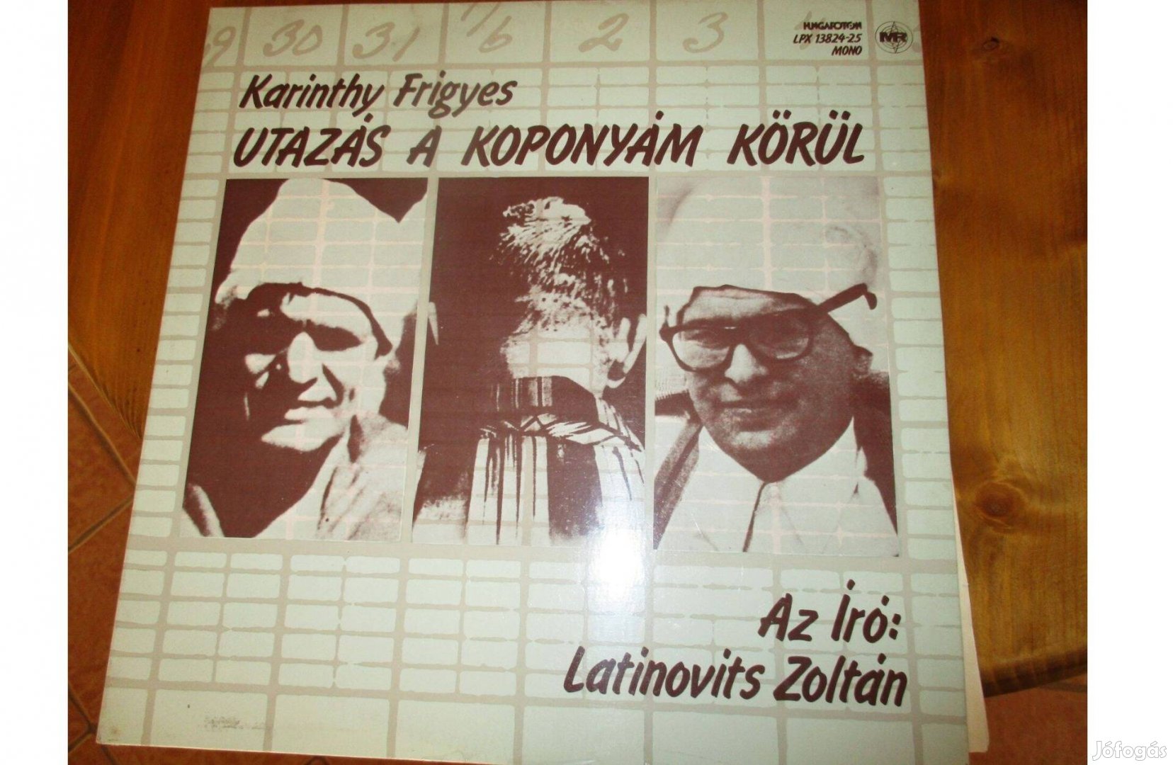 Karinthy Frigyes Utazás a koponyám körül vinyl hanglemez album eladó