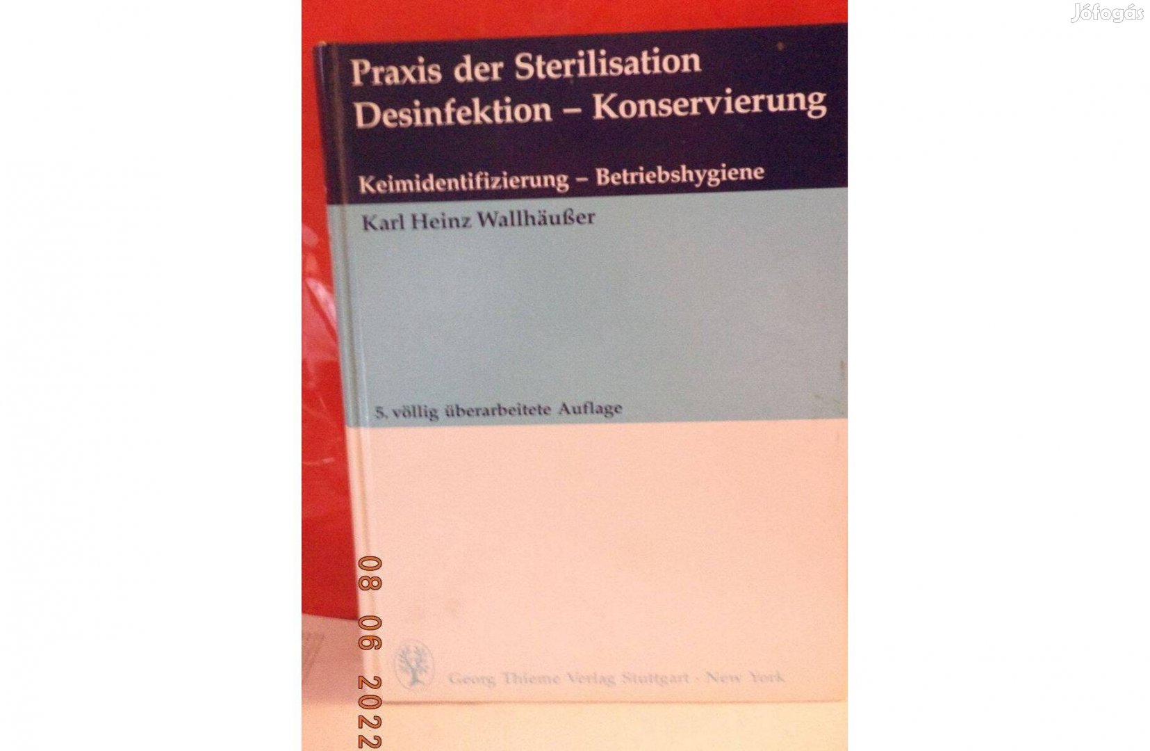 Karl Heinz Wallhäußetr: Német nyelvű orvosi könyv