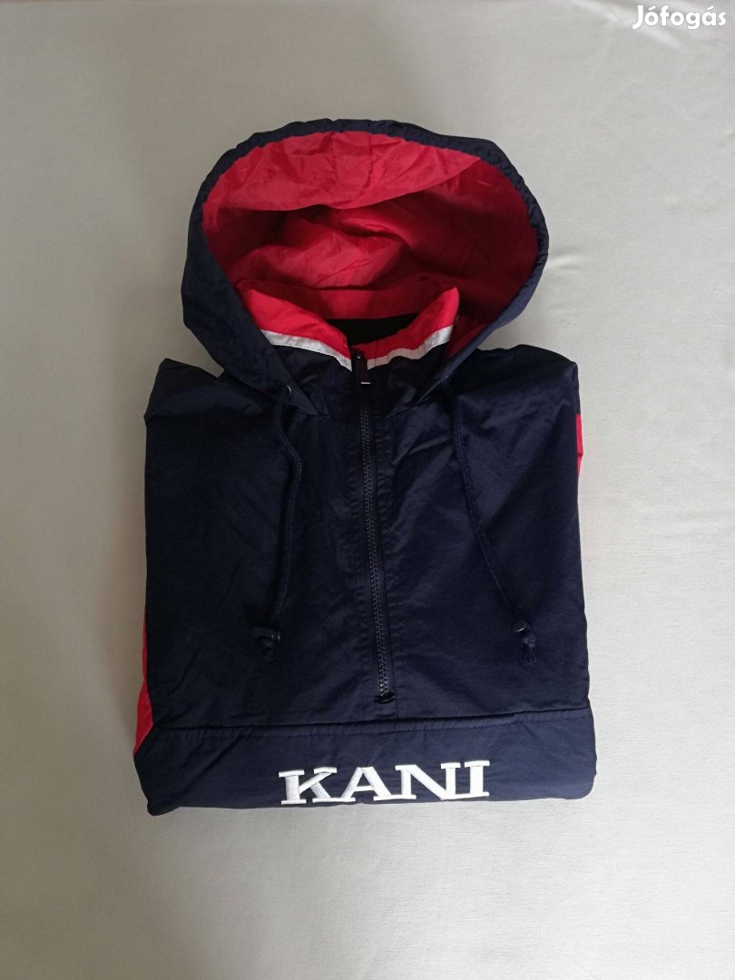 Karl Kani férfi kapucnis átmeneti dzseki kabát S-es