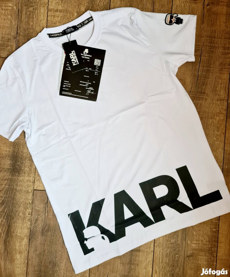 Karl Lagerfeld férfi póló 