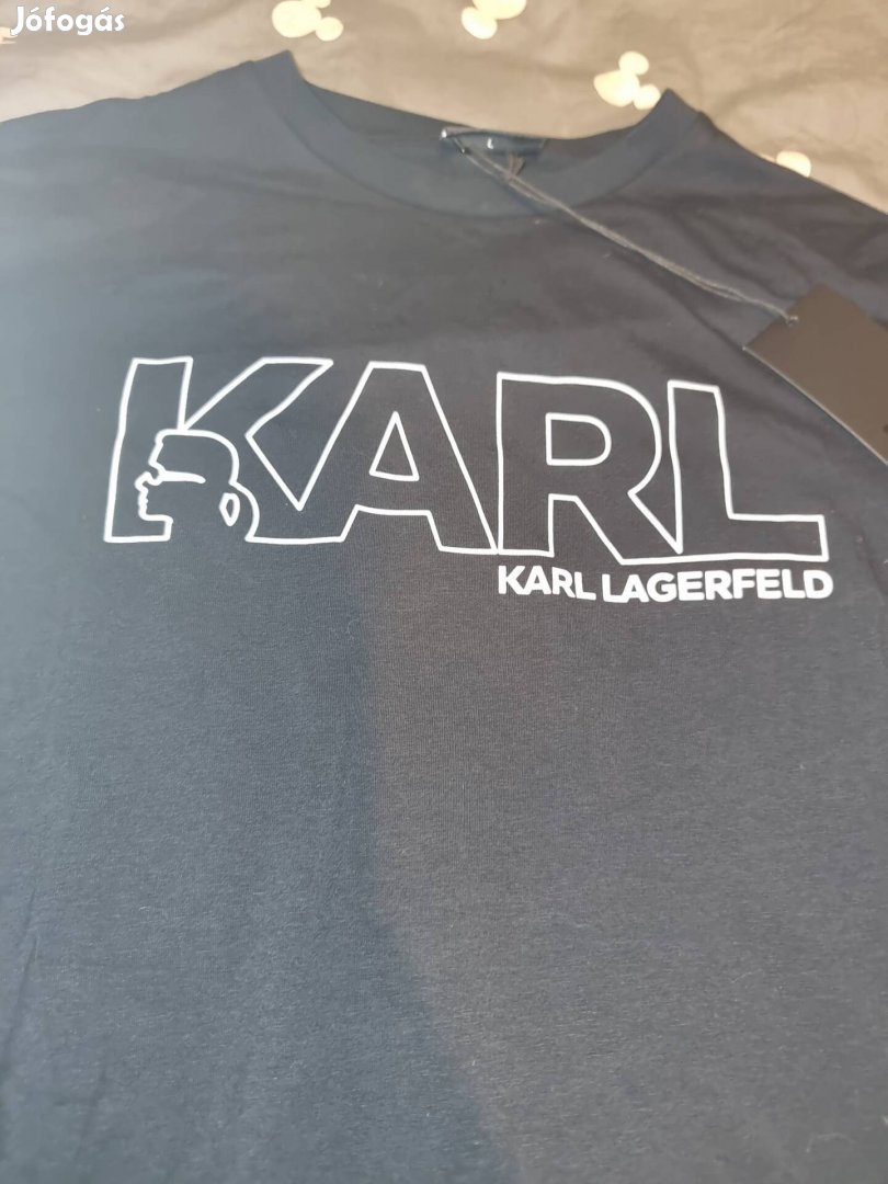 Karl Lagerfeld férfi póló. Próbálva volt.