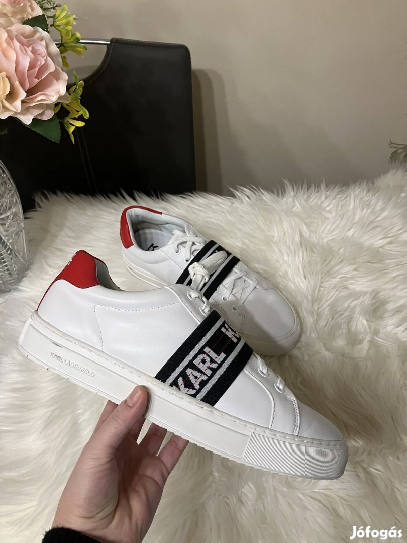Karl Lagerfeld férfi valódibőr sneakers