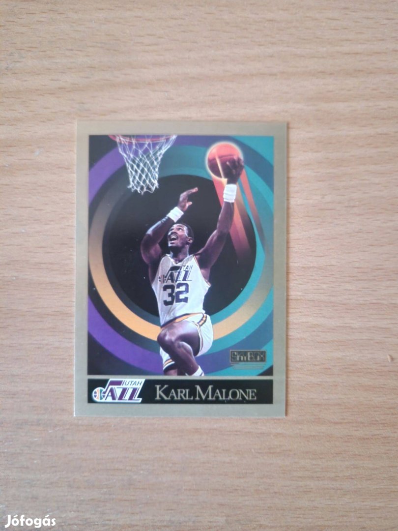 Karl Malone Skybox 1990-91 282 kosaras kártya