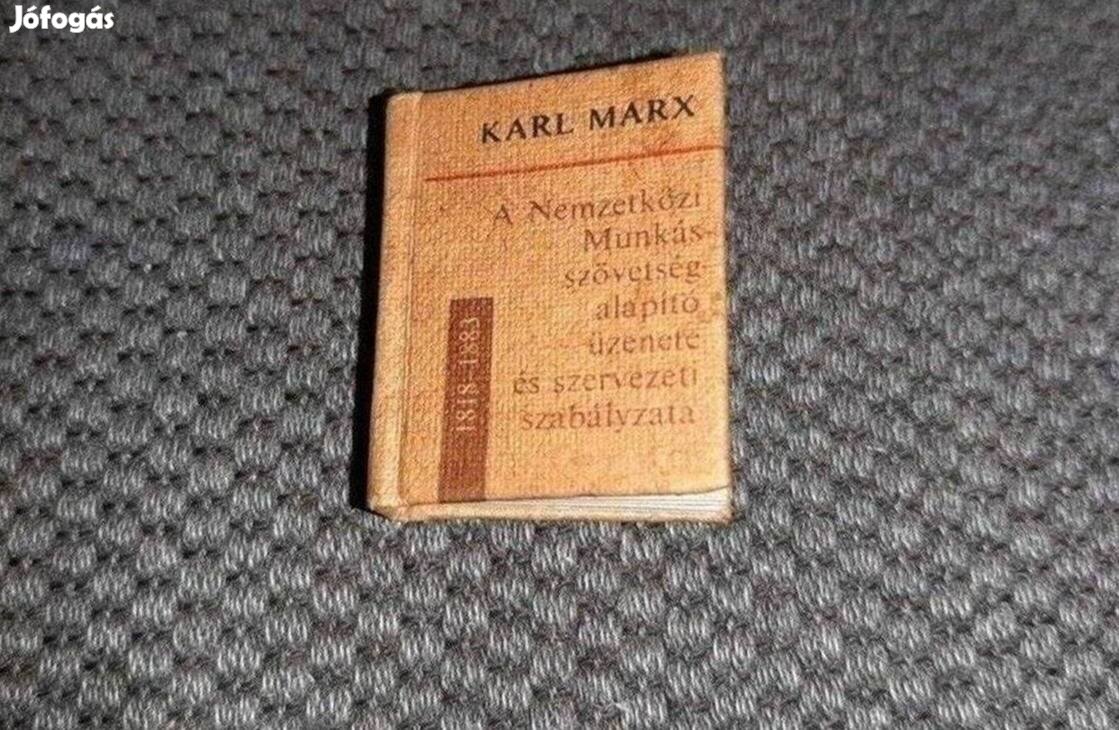 Karl Marx minikönyv