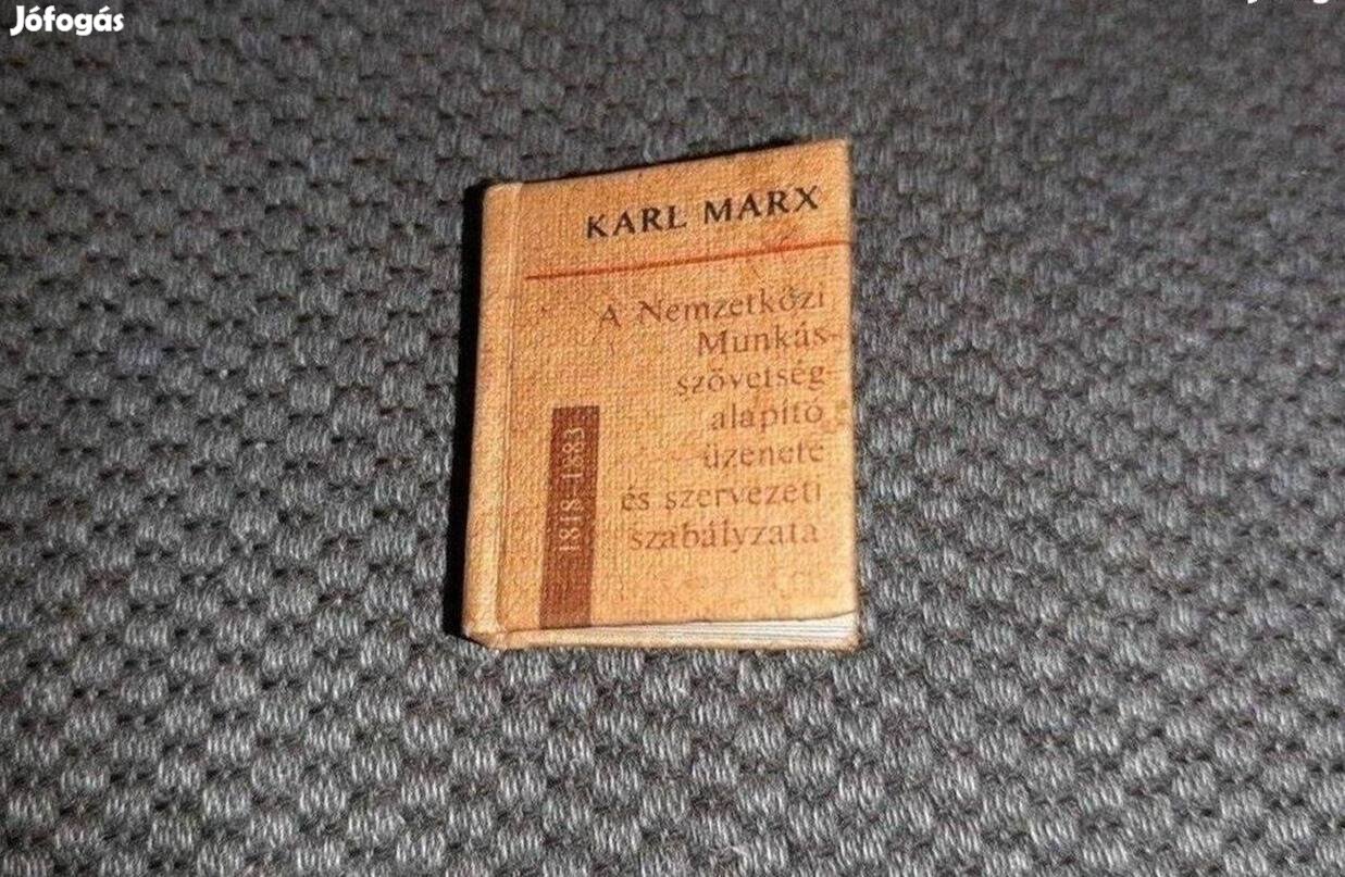Karl Marx minikönyv