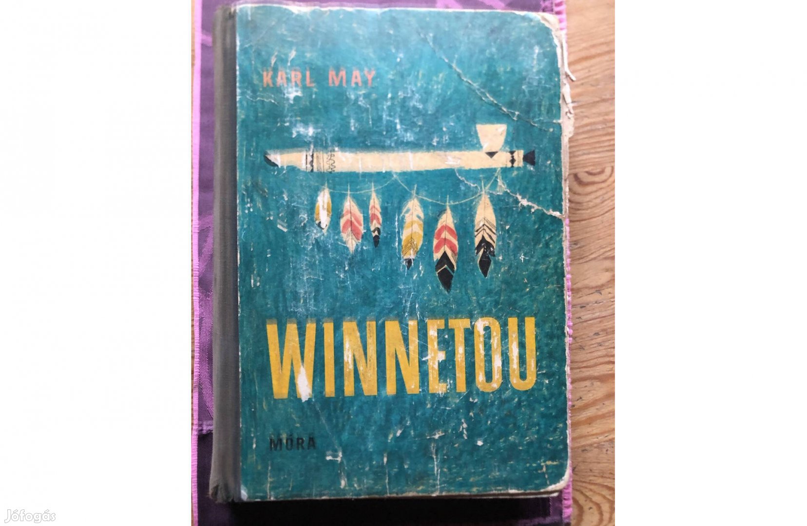 Karl MaxWinnetou antikvár mesekönyv 1968-as kiadás 2500 Ft
