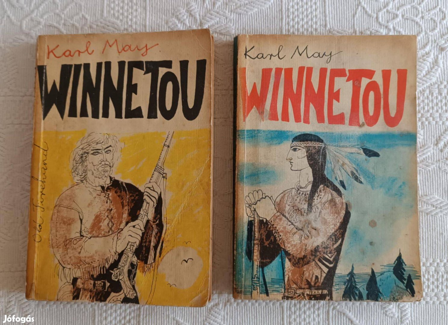 Karl May Winnetou 3. és Winnetou 4. Könyvek Indián Regények