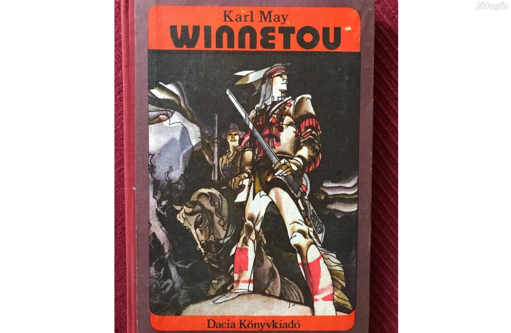 Karl May: Winnetou (Dacia Könyvkiadó, 1977) nagyon jó állapotban