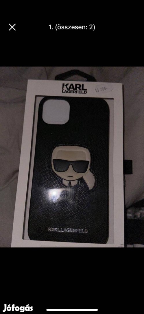 Karl lagerfeld Iphone 14 plusz tok 