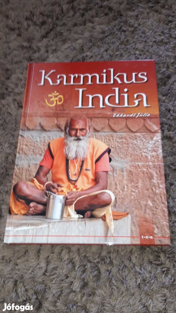Karmikus india c.könyv újszerű állapotban eladó