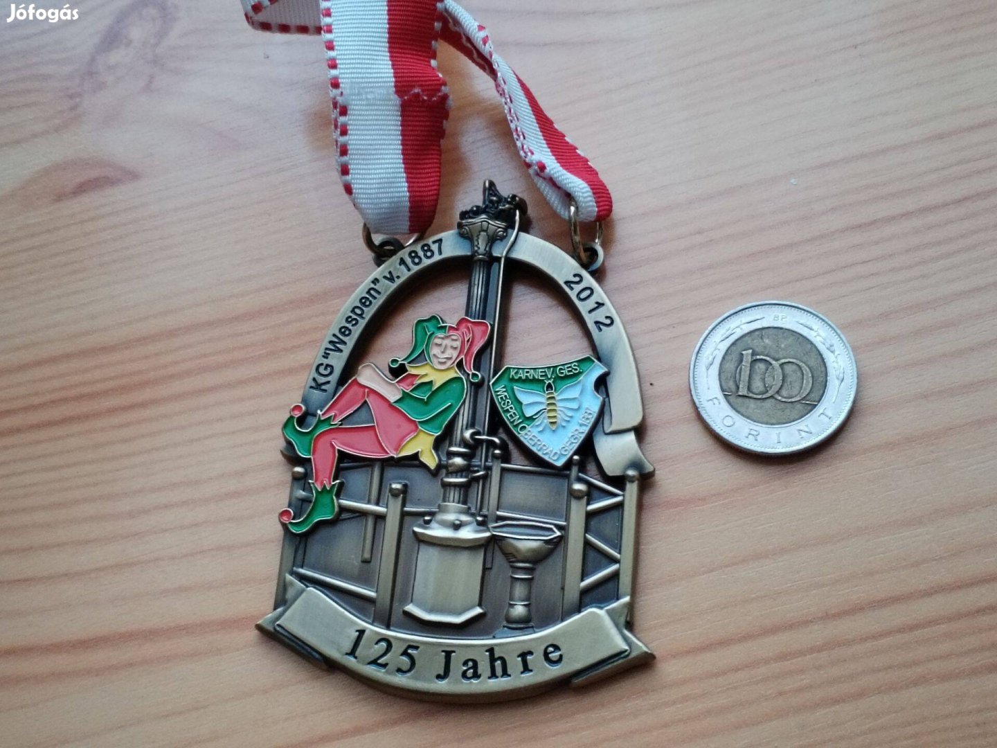 Karneváli medál 2012-es Német