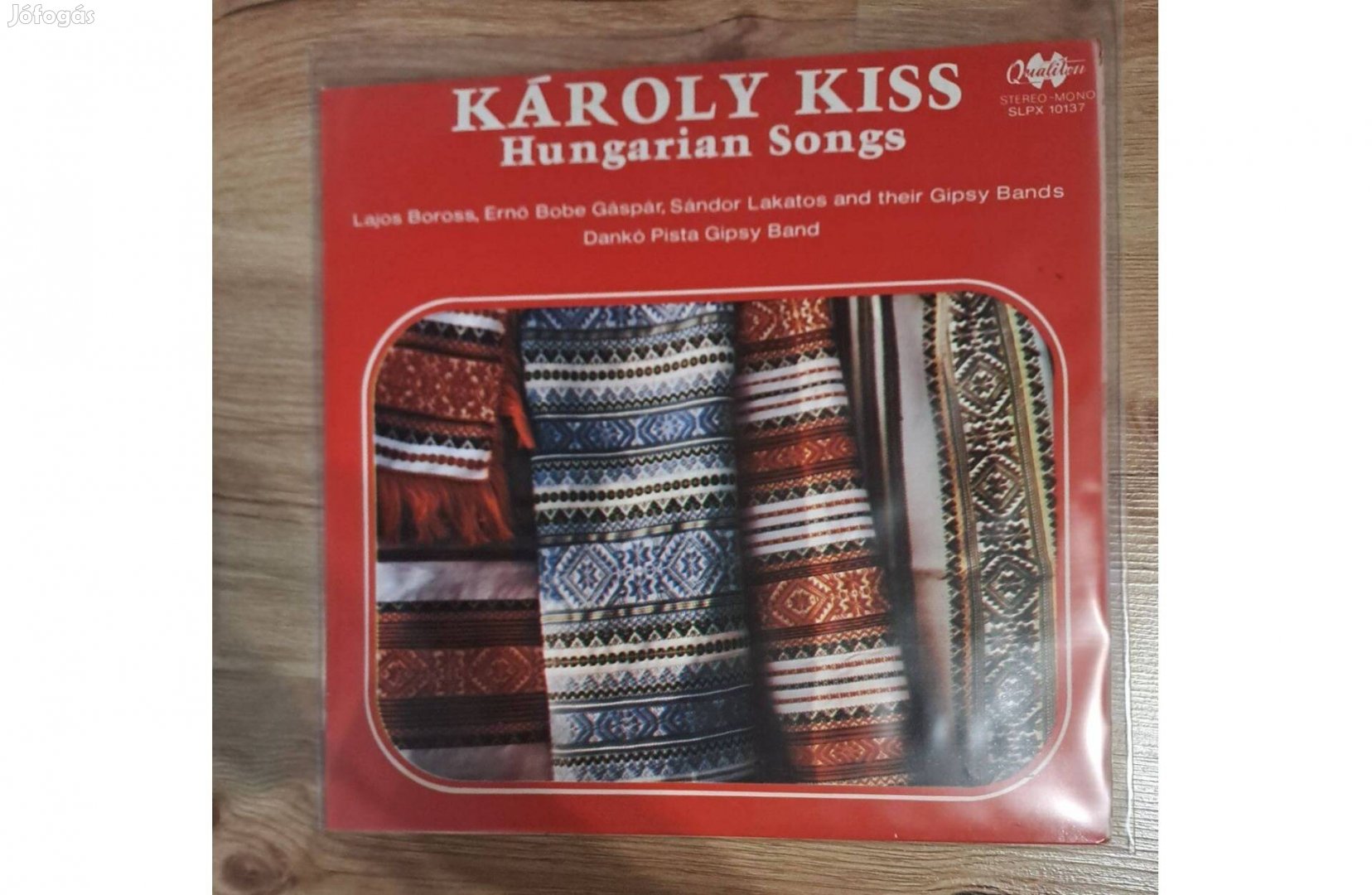 Károly Kiss - Hungarian Songs LP