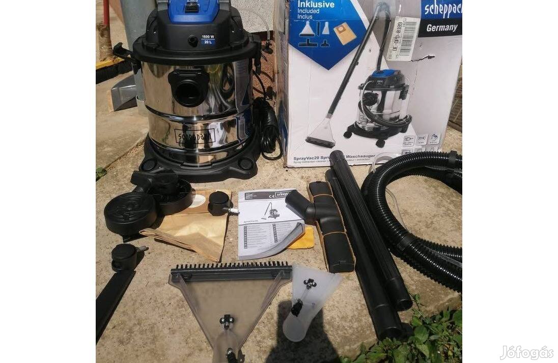 Kárpit tisztító porszívó Scheppach Sprayvac20 - Száraz - nedves porsz