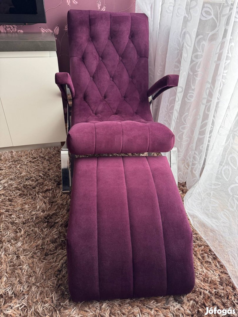Kárpitozott relax hinta  fotel 