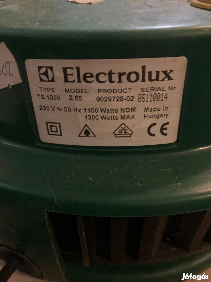 Kárpittisztító, Electrolux, hibás