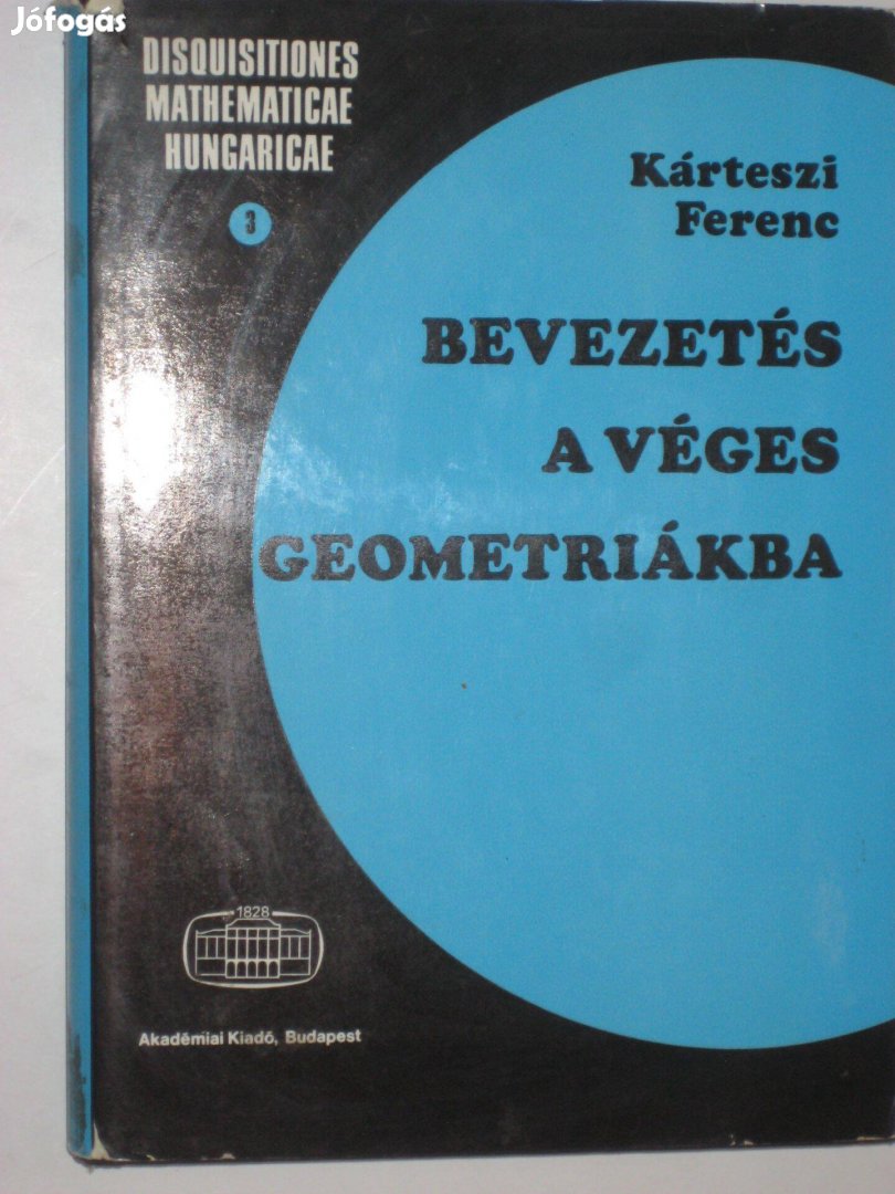 Kárteszi Bevezetés a véges geometriába Kézírással!