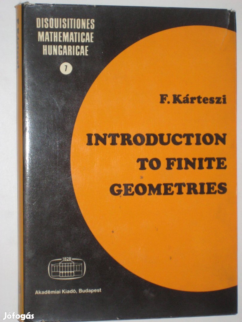 Kárteszi Introduction to finite geometries