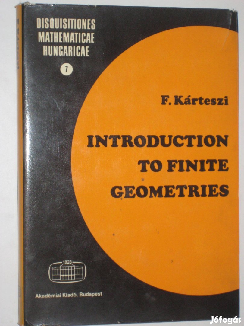 Kárteszi Introduction to finite geometries
