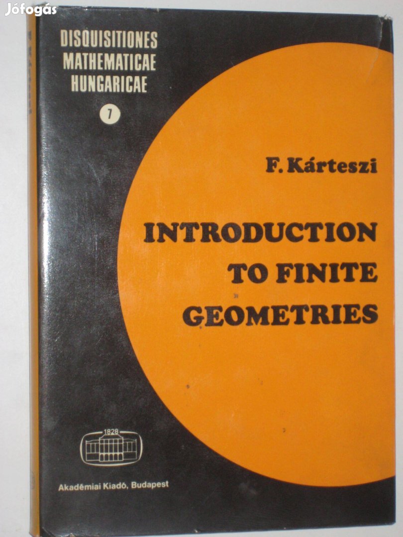 Kárteszi Introduction to finite geometries