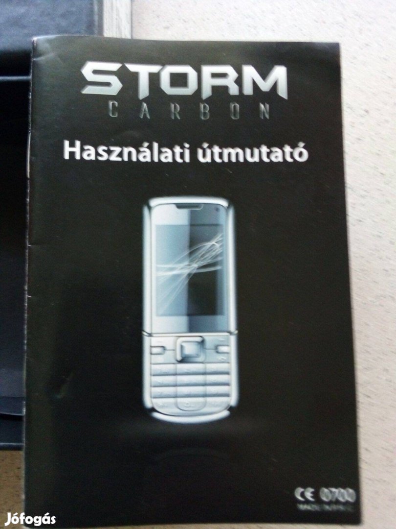 Kártyafüggetlen Storm Carbon Mobil Telefon Dual Sim két kártyás Handy