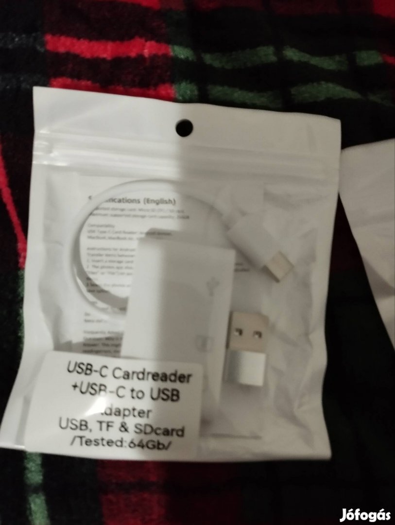 Kartyaolvasó USB/USB-C