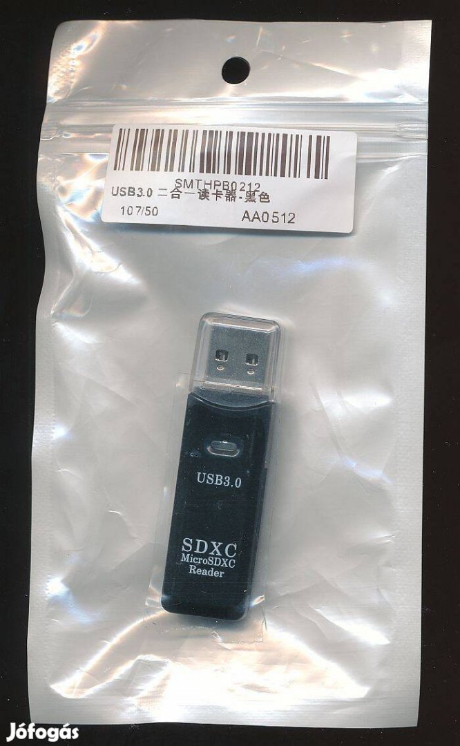 Kártyaolvasó adapter Micro-SD USB 3.0-ra, Új!