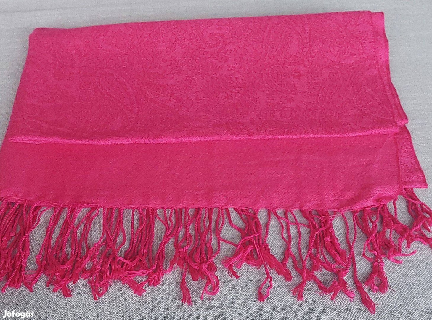 Kasmír gyapjú széles, hosszú női sál új állapotban