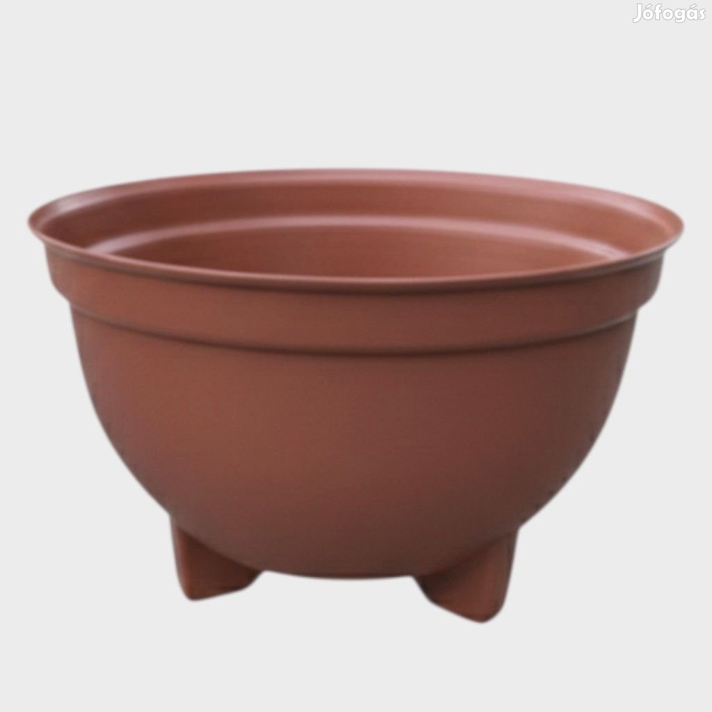 Kaspó virágtál 3 lábú 28cm