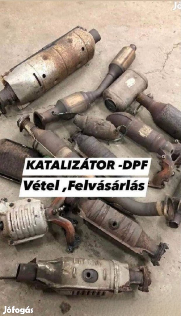 Katalizátort dpf-et és részecskeszűrö törmelék vétel!