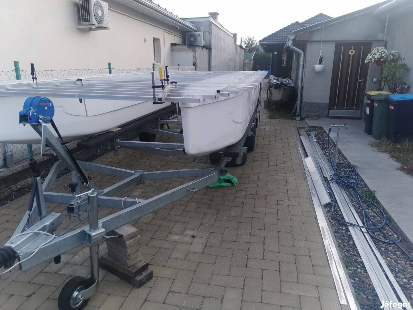 Katamarán sablon csónak, hajó