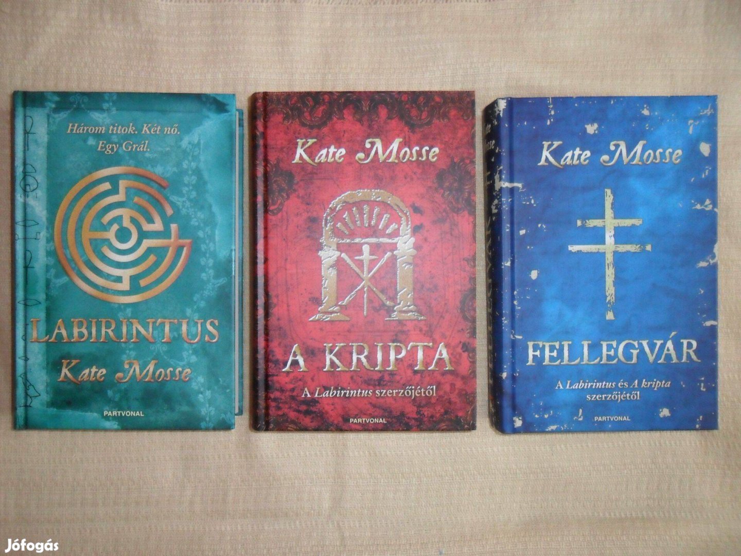 Kate Mosse: Labirintus + A kripta + Fellegvár (Languedoc - trilógia)