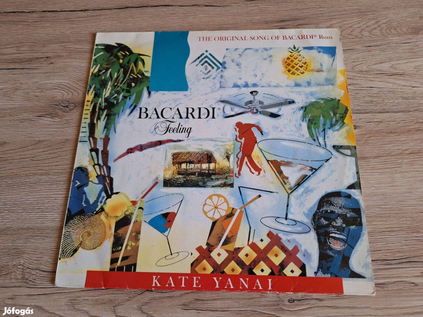 Kate Yanai - Bacardi Feeling maxi bakelit lemez LP