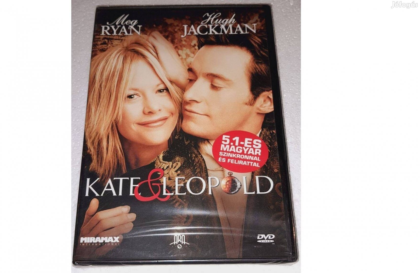 Kate és Leopold DVD (2001) Új, fóliás, bontatlan Szinkronos (Meg Ryan)