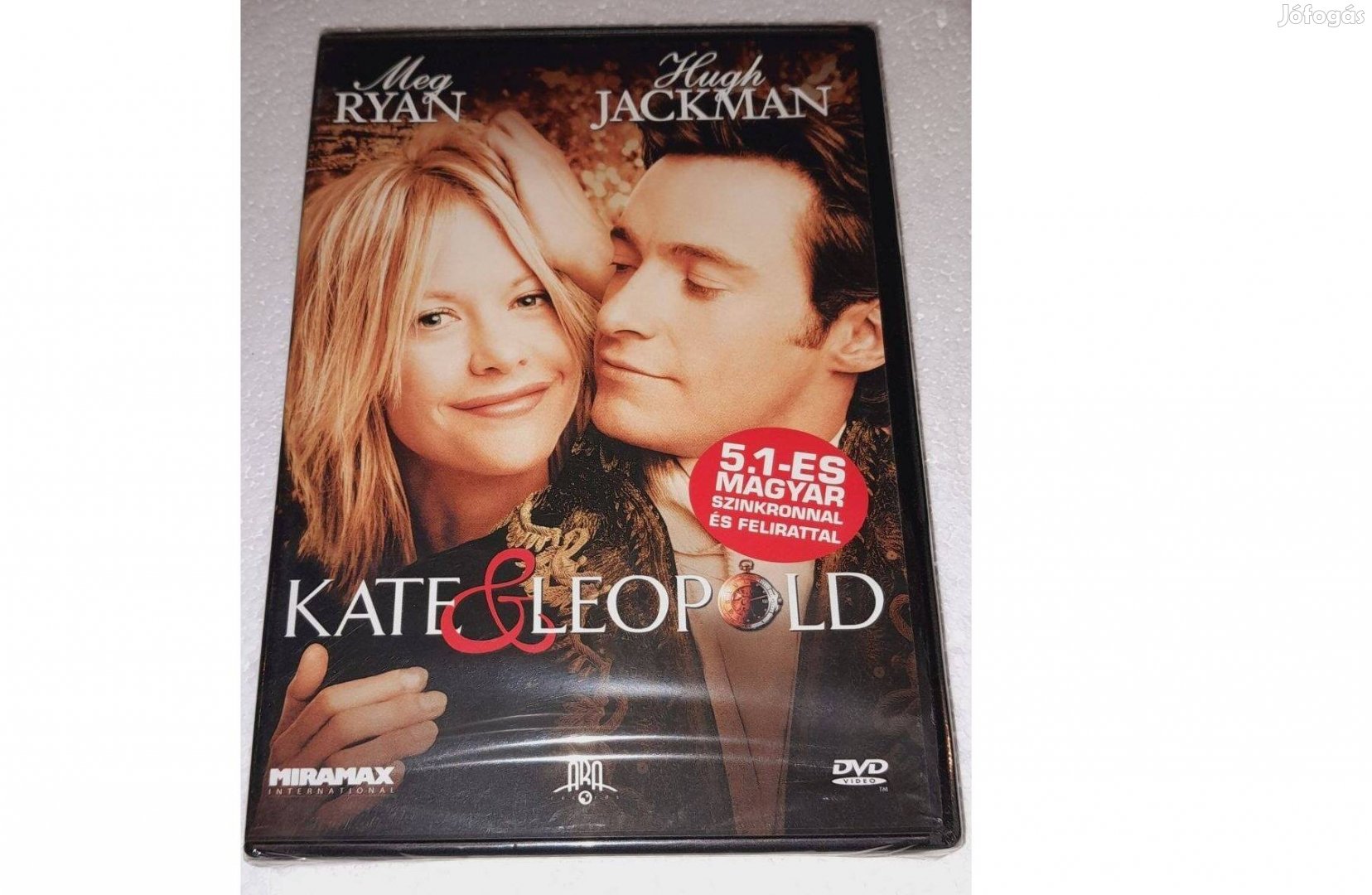 Kate és Leopold DVD (2001) Új, fóliás, bontatlan Szinkronos (Meg Ryan)