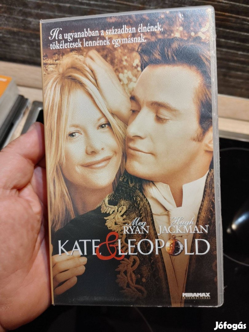 Kate és Leopold VHS vígjáték, Meg Ryan , Hugh Jackman