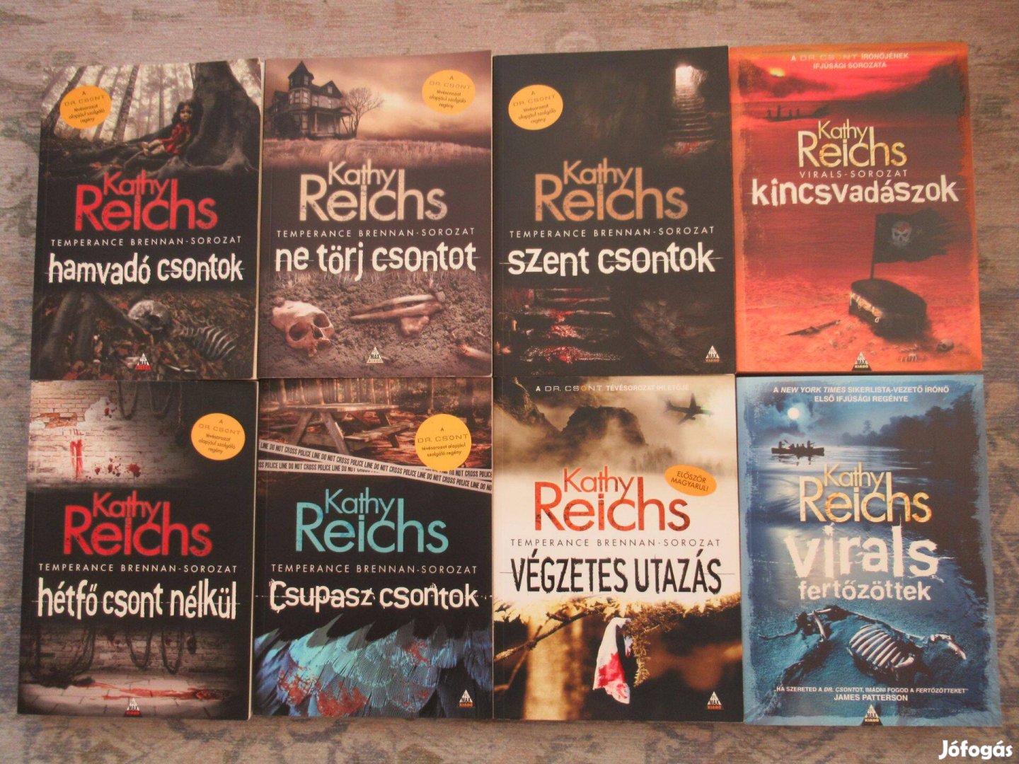 Kathy Reichs krimik eladók