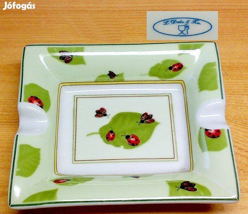 Katicás hamuzó tálka. Ritka vitrintárgyak gyűjtőinek