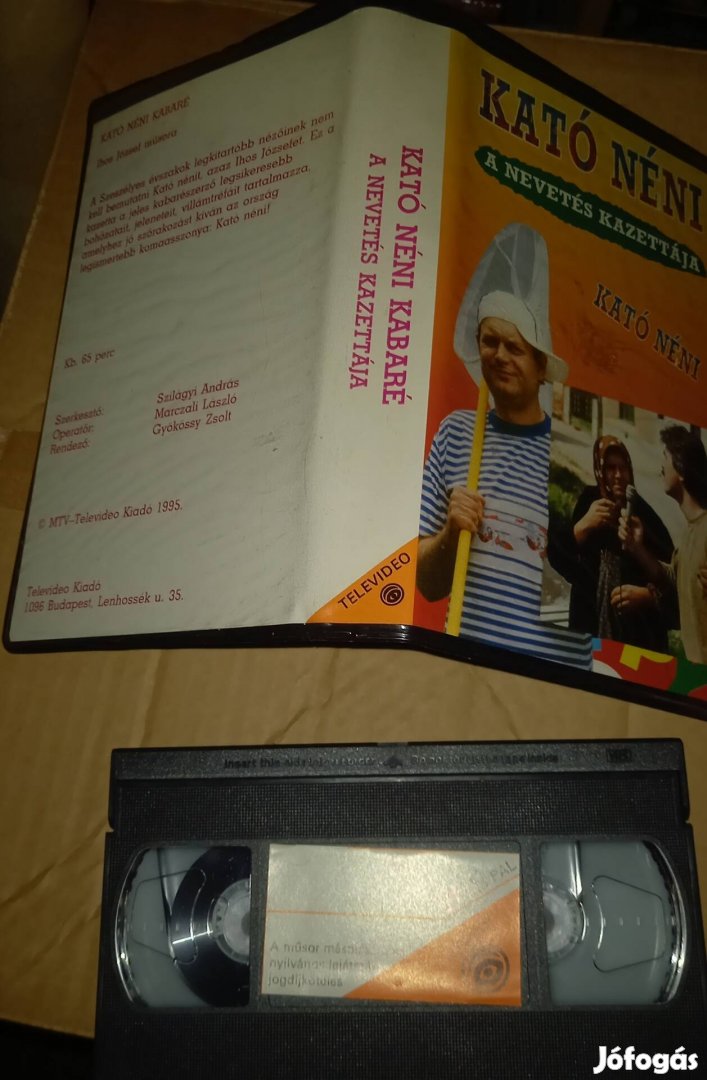 Kató néni -  kabaré vhs- televideo