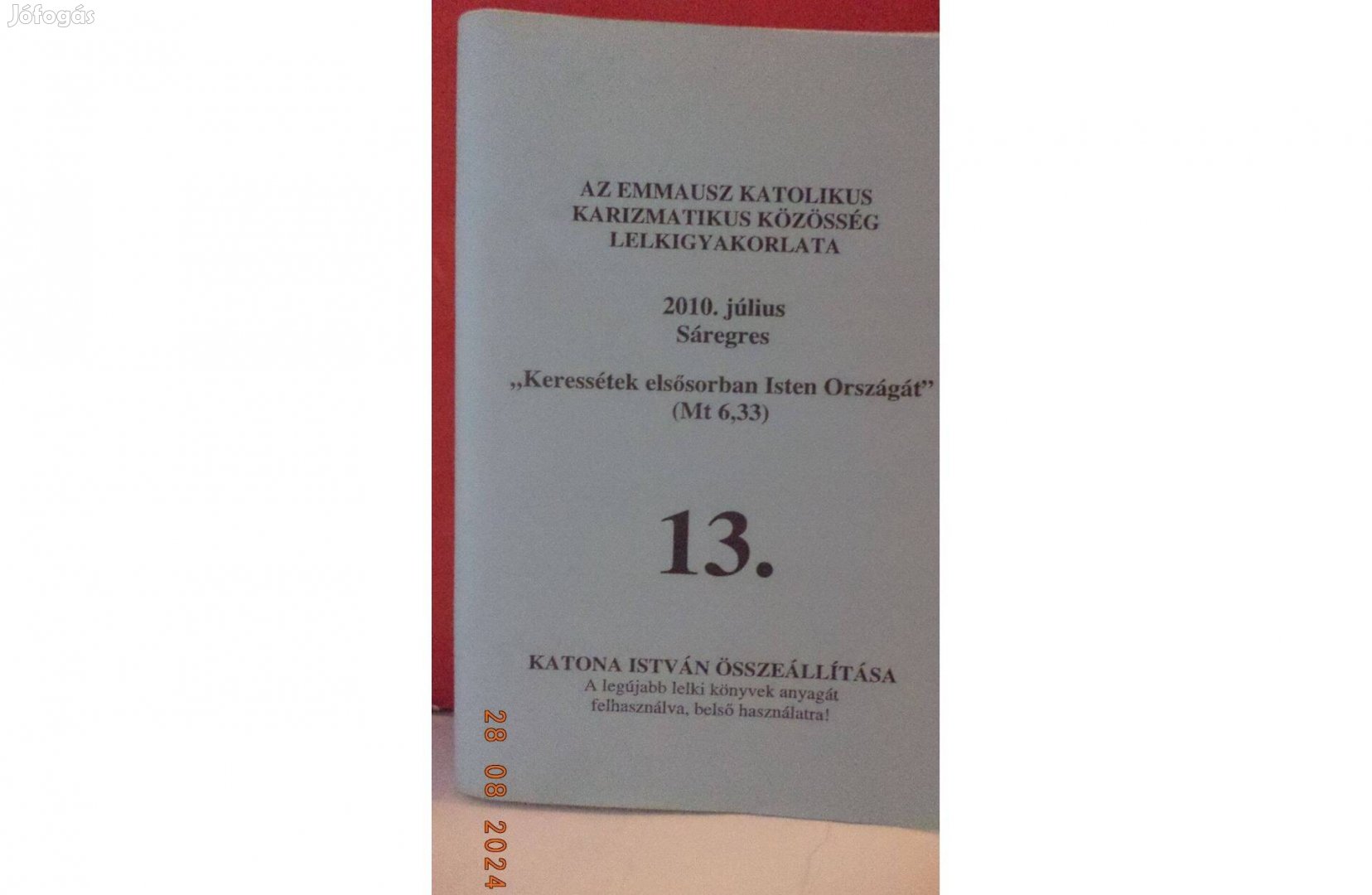 Katona István Az Emmausz Katolikus Karizmatikus Közösség 4
