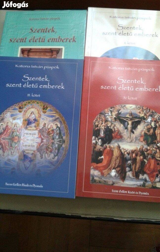 Katona István: Szentek, szentéletű emberek könyv