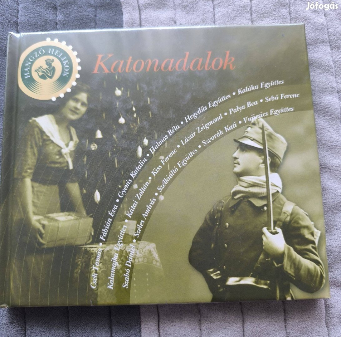 Katonadalok CD, bontatlan csomagolásban eladó!