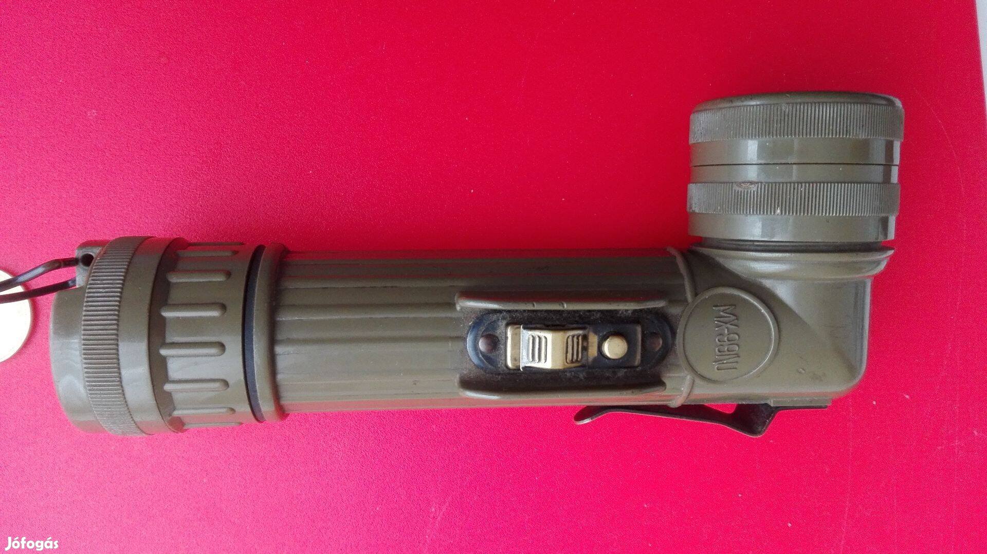 Katonai Amerikai zseblámpa eredeti Fulton szép db